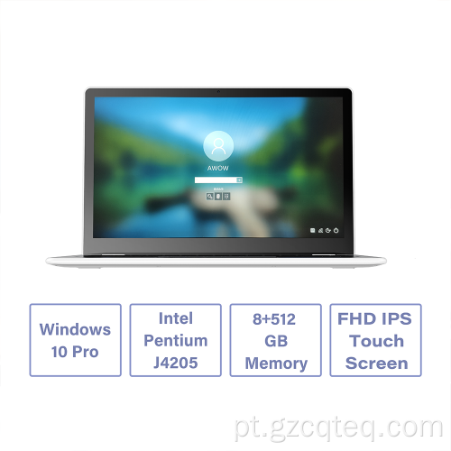 13.3 Laptop com tela InchTouch